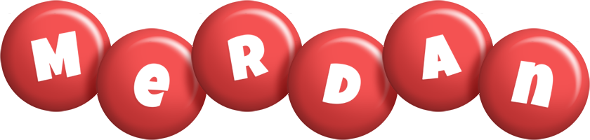 Merdan candy-red logo
