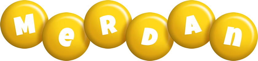 Merdan candy-yellow logo
