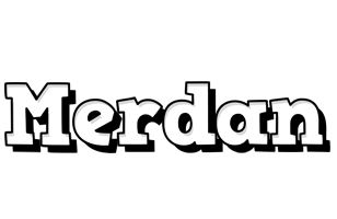 Merdan snowing logo