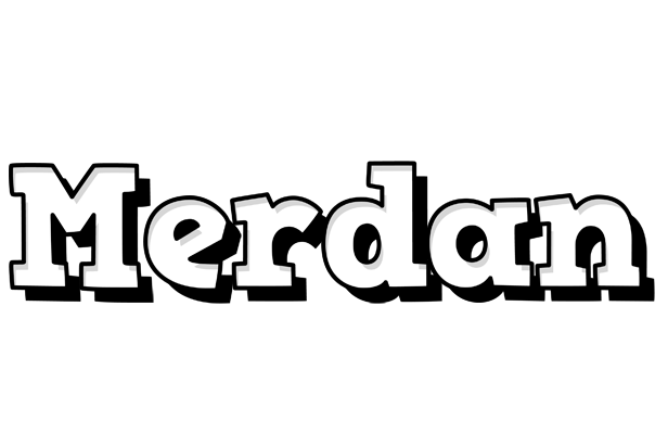 Merdan snowing logo