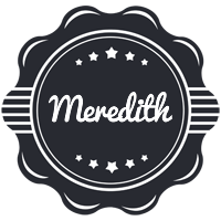 Meredith badge logo