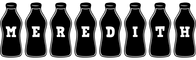 Meredith bottle logo