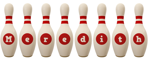 Meredith bowling-pin logo