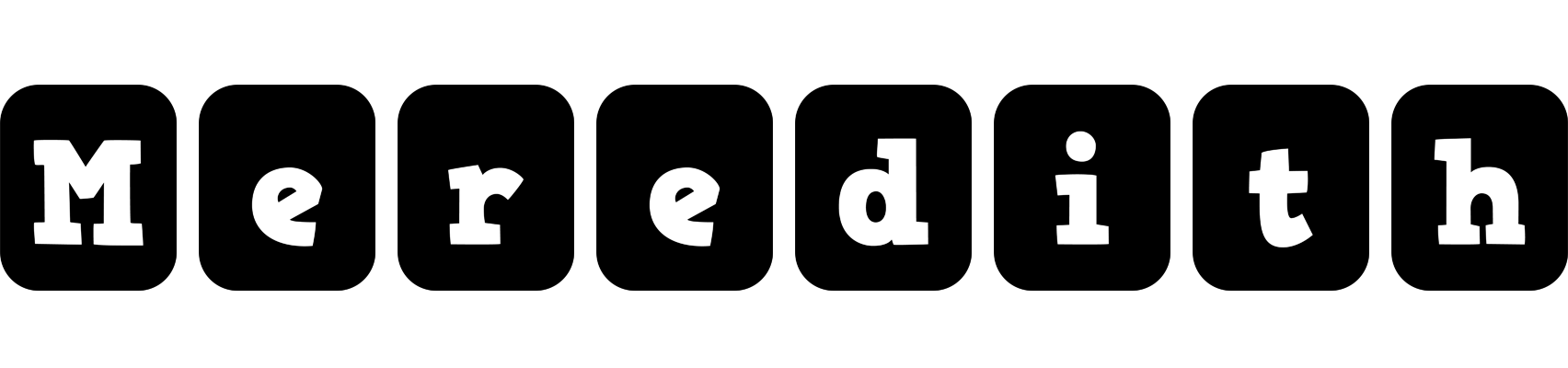 Meredith box logo