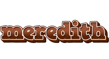 Meredith brownie logo