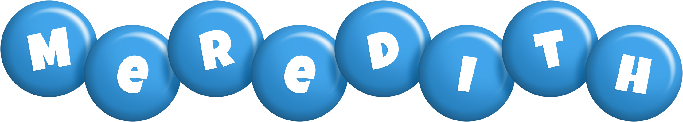 Meredith candy-blue logo