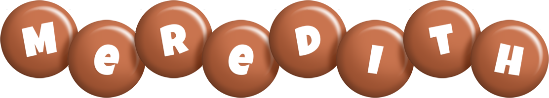 Meredith candy-brown logo