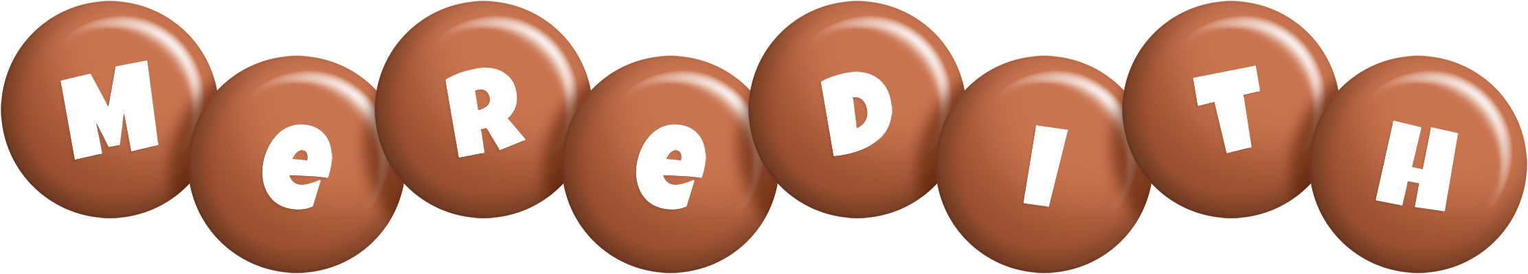 Meredith candy-brown logo