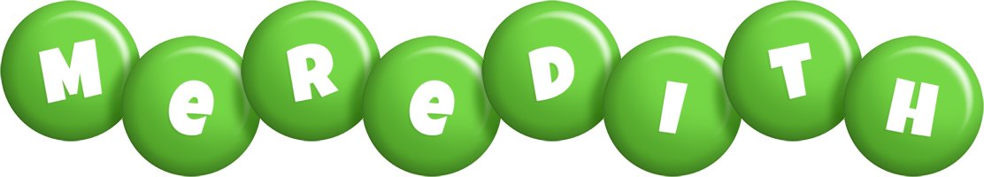 Meredith candy-green logo