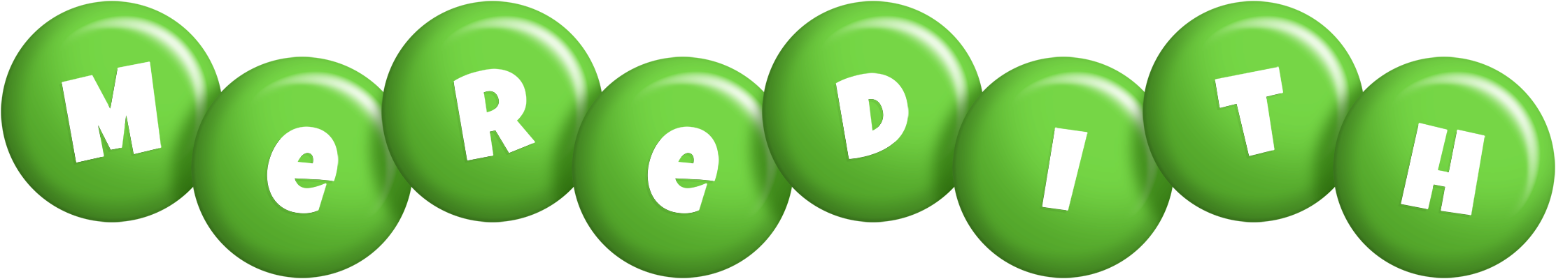 Meredith candy-green logo