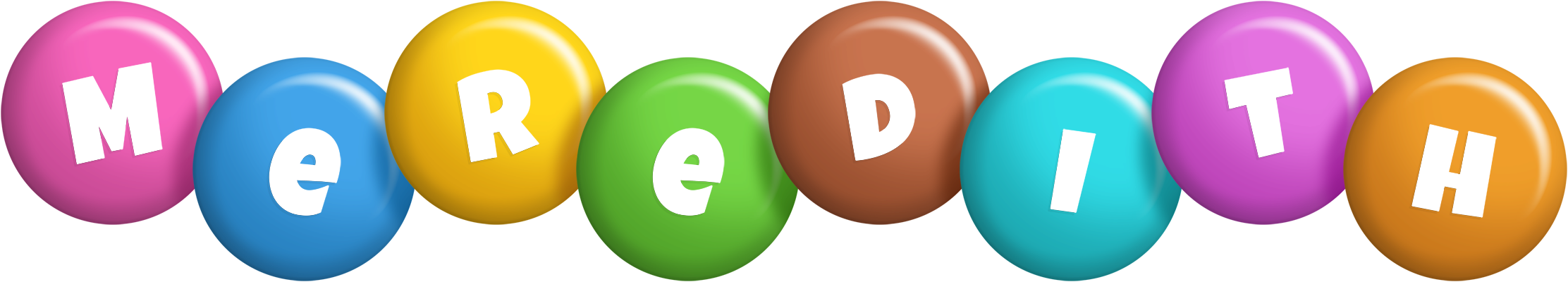 Meredith candy logo