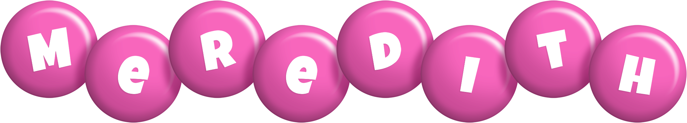 Meredith candy-pink logo