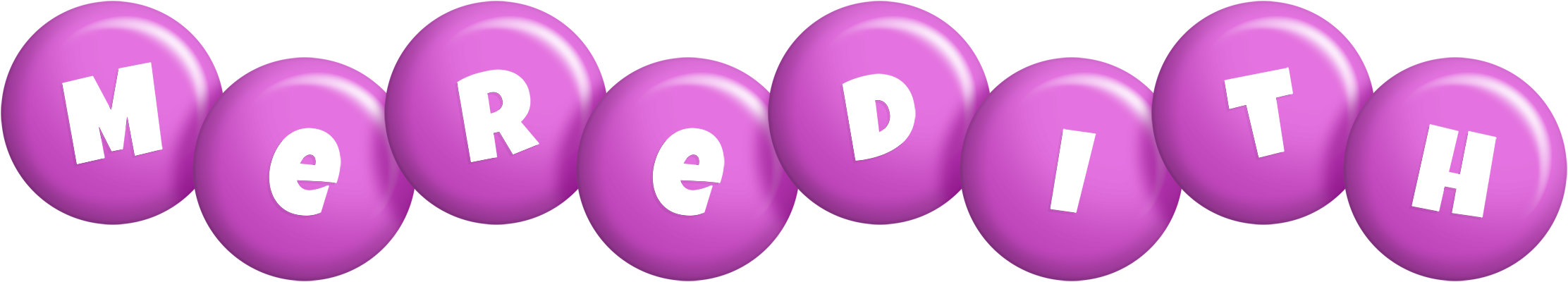 Meredith candy-purple logo