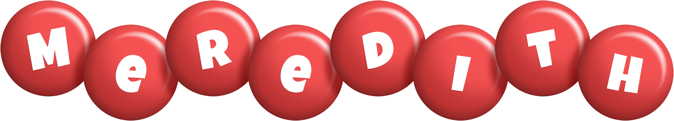 Meredith candy-red logo