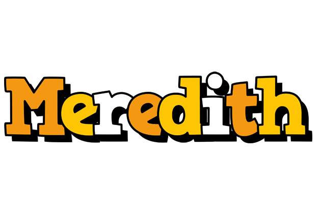 Meredith cartoon logo