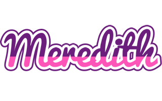 Meredith cheerful logo