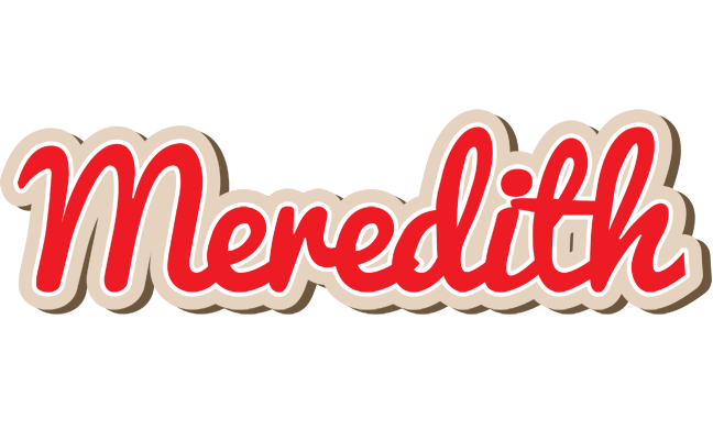 Meredith chocolate logo