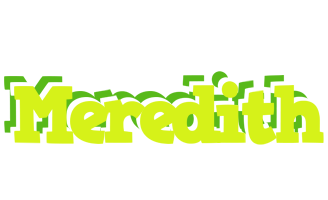 Meredith citrus logo