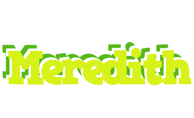 Meredith citrus logo