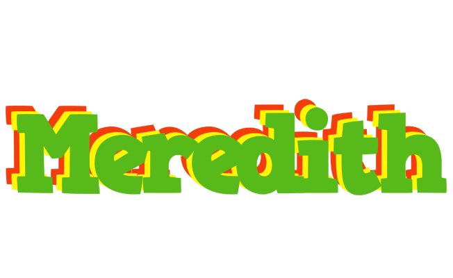 Meredith crocodile logo