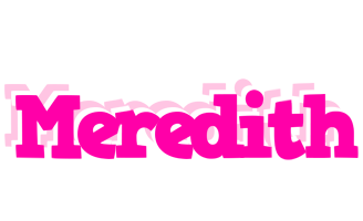 Meredith dancing logo