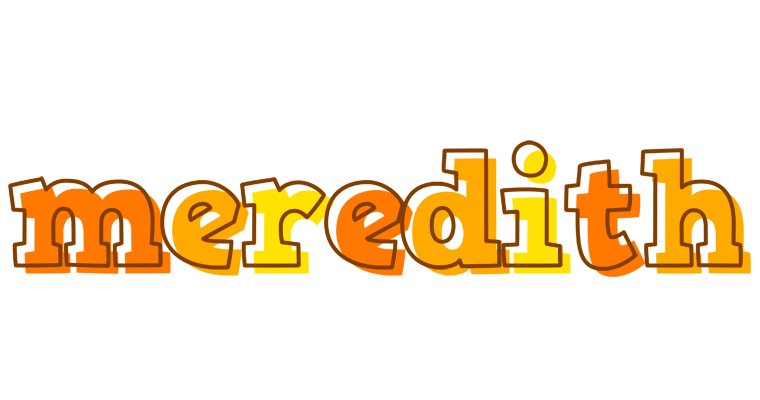 Meredith desert logo