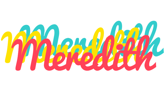 Meredith disco logo