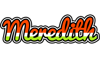 Meredith exotic logo