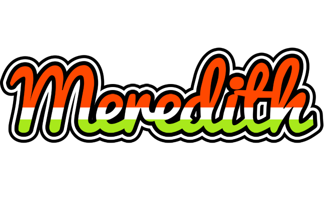 Meredith exotic logo
