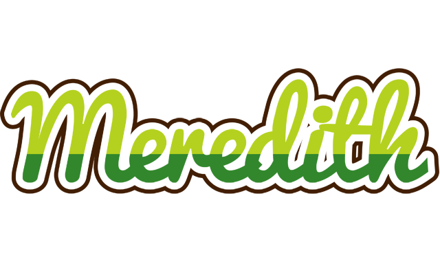Meredith golfing logo