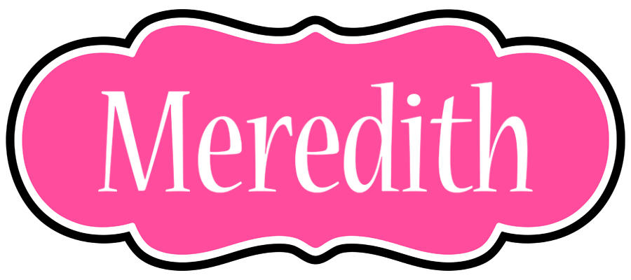 Meredith invitation logo