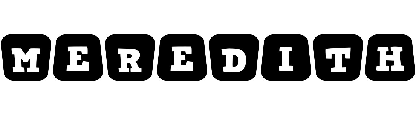 Meredith racing logo