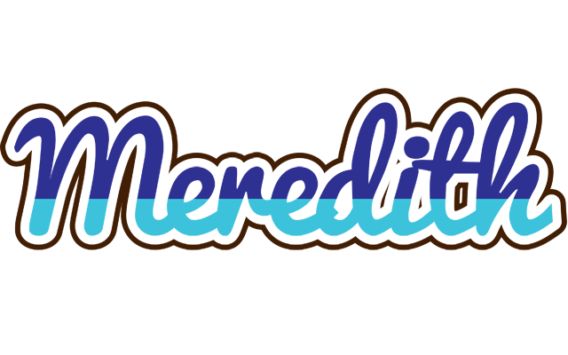 Meredith raining logo