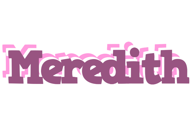 Meredith relaxing logo