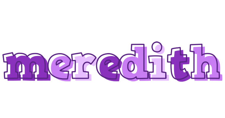 Meredith sensual logo