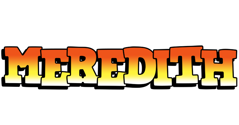 Meredith sunset logo