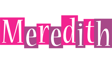 Meredith whine logo