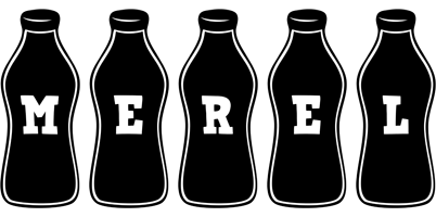 Merel bottle logo