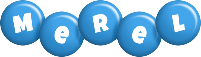 Merel candy-blue logo