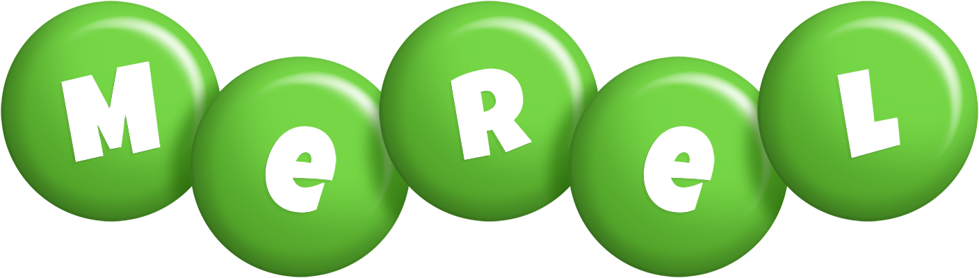Merel candy-green logo