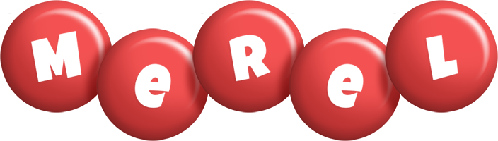 Merel candy-red logo
