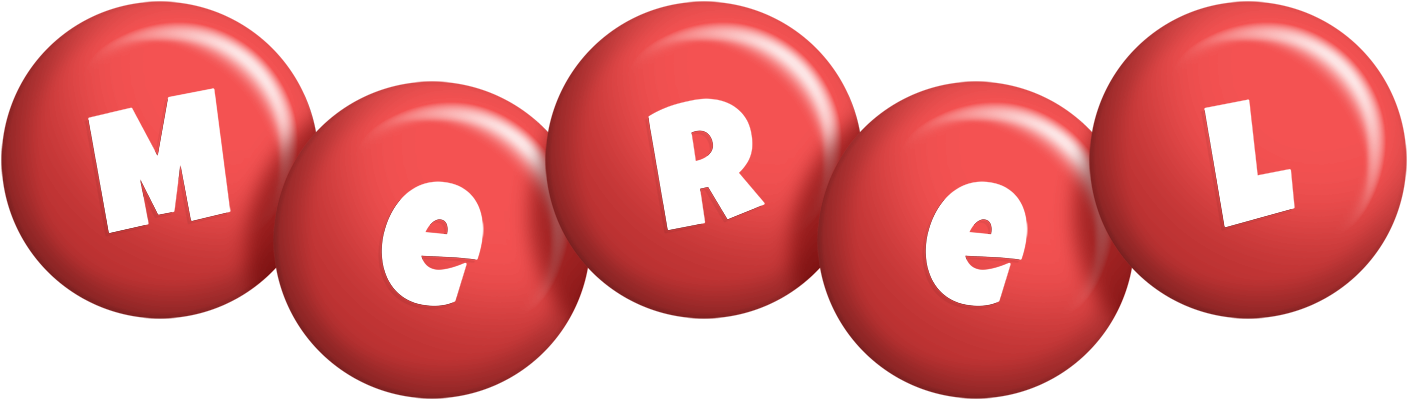Merel candy-red logo