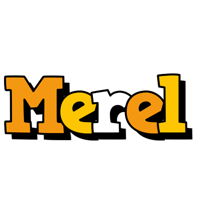Merel cartoon logo