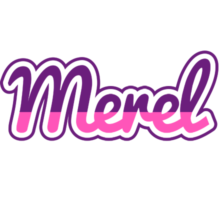 Merel cheerful logo
