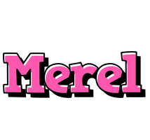 Merel girlish logo