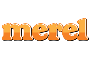 Merel orange logo