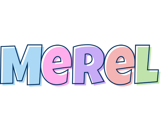 Merel pastel logo