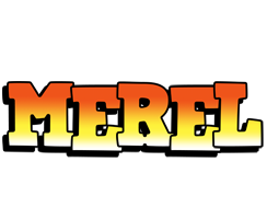 Merel sunset logo