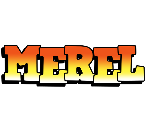 Merel sunset logo