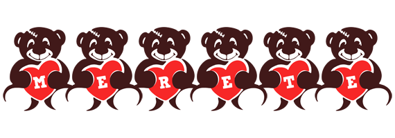 Merete bear logo